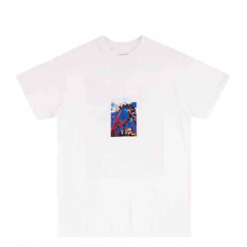 Travis Scott Roller Coaster Tee White