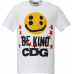 Cactus Plant Flea Market x CDG Smiley Face Be Kind White Tee