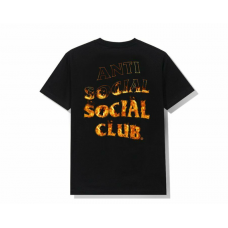 Anti Social Social Club A Fire Inside Tee Black