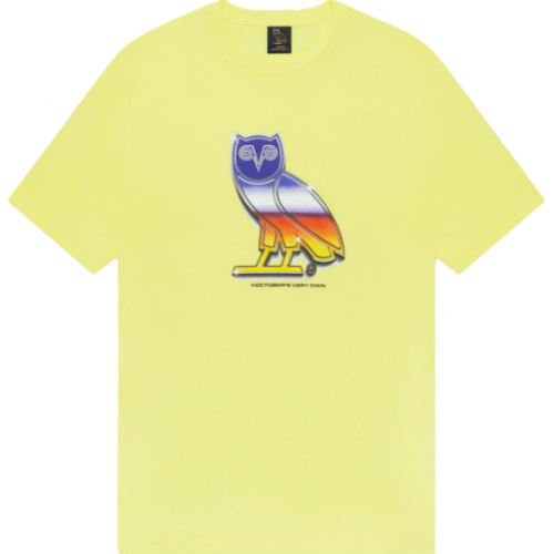 OVO Chrome Owl Yellow Tee