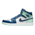 Jordan 1 Mid Mystic Navy Mint Foam