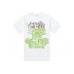 CDG Shirt x KAWS Print T-shirt White/Green/Pink