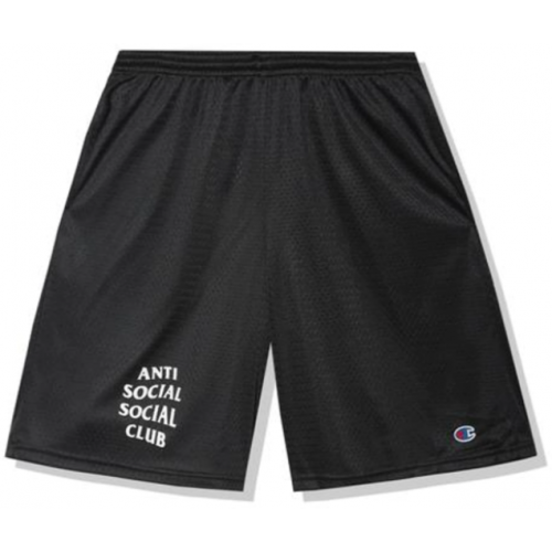 ASSC X Champion Sports Shorts Black