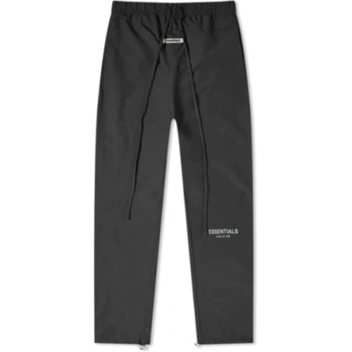 FEAR OF GOD ESSENTIALS Nylon Track Pants Black