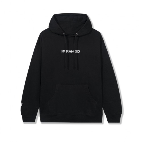 ASSC X Undefeated Paranoid Black Hoodie (3M Reflective)