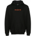 ASSC X Undefeated Paranoid Black & Orange Hoodie