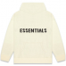 FOG ESSENTIALS Knit Hoodie Cream