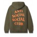 ASSC X Undefeated Paranoid Olive Hoodie