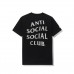 ASSC X Undefeated Paranoid Black Tee