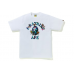 BAPE x Kid Cudi College Moon Man Tee White