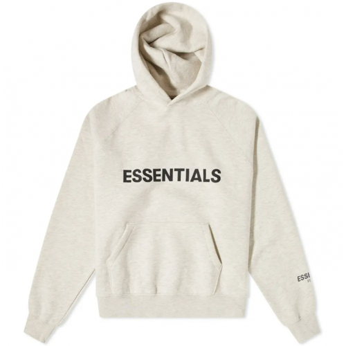 FOG Essentials Pullover Hoodie Light Heather Oatmeal 