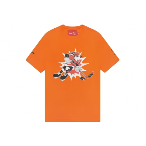 OVO x Disney Goofy "OWLS" T-shirt Orange