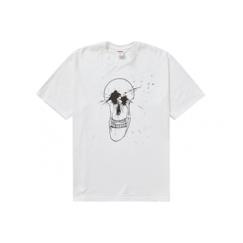 Supreme Ralph Steadman Skull Tee White