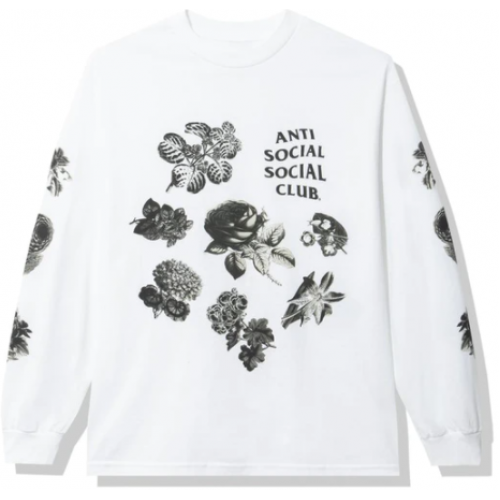 Anti Social Social Club Strange Arrangements Longsleeve Tee White