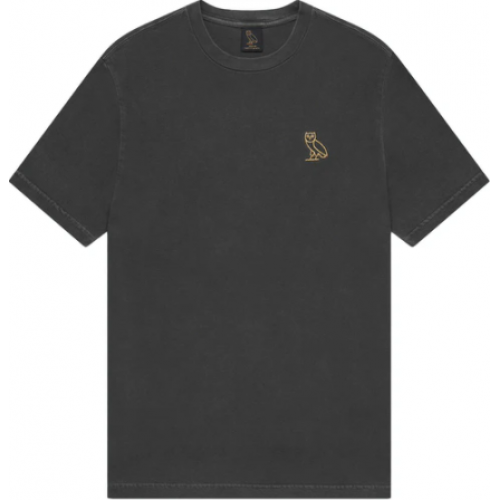 OVO Garment Dye T-shirt Charcoal