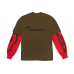 Travis Scott Cactus Jack Crossover Longsleeve Tee Brown