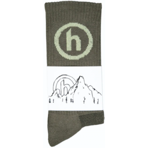 Hidden NY Crew Socks Olive