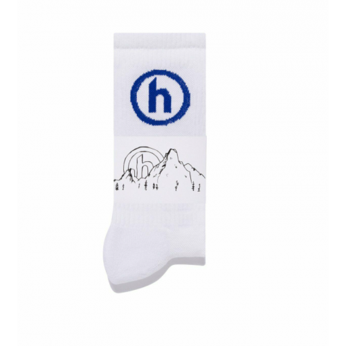 Hidden NY Crew Socks White/Blue