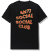 Anti Social Social Club Maniac Tee Black