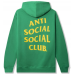 Anti Social Social Club S&D By ASSC Hoodie Green