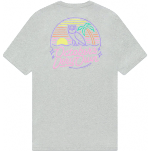 OVO Paradise T-Shirt Heather Grey