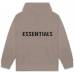 FEAR OF GOD ESSENTIALS Knit Hoodie Taupe