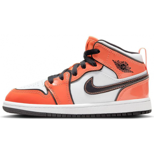 Jordan 1 Mid Turf Orange (PS)