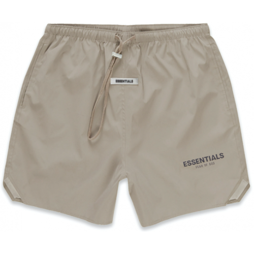 FEAR OF GOD ESSENTIALS Volley Shorts Taupe