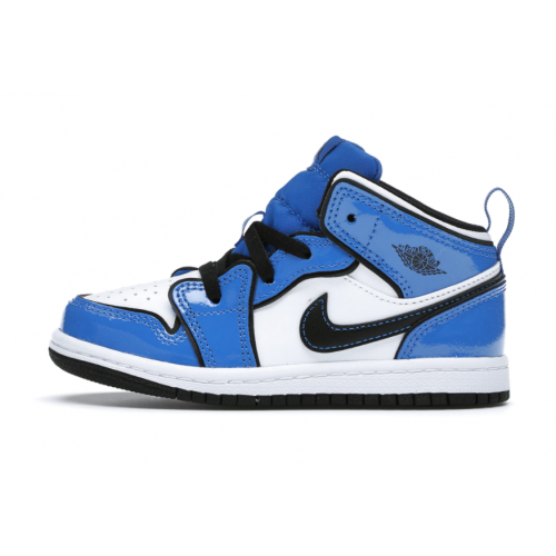 Jordan 1 Mid Signal Blue (TD)