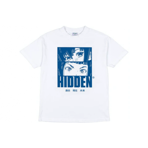 Hidden NY Anime Tee White/Blue