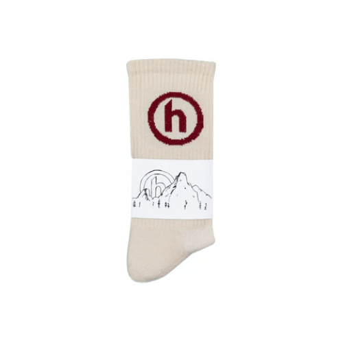 Hidden NY Crew Socks Maroon