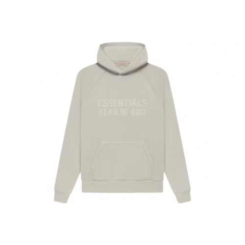Fear of God Essentials Hoodie Smoke