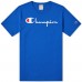 Champion Classic Mid Logo Tee Blue