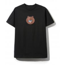 ASSC Line Friends Black Tee