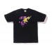 Bapesta Purple Logo Camo Tee