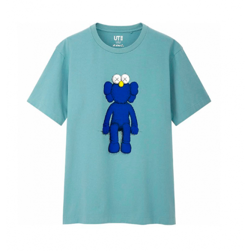 KAWS x Uniqlo UT Blue Companion BFF Collaboration SS19