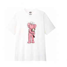 KAWS X Uniqlo BFF UT Pink Companion