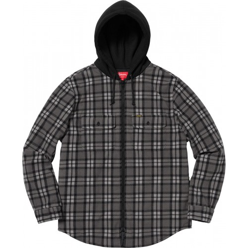 Supreme Plaid Checkered Hoodie