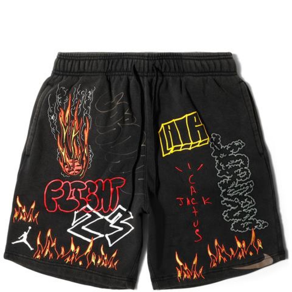 cactus jack x jordan shorts