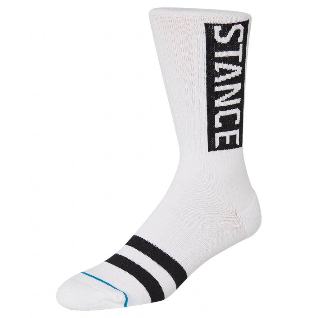 Stance Classic White Sock by Youbetterfly