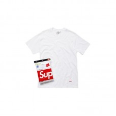 Supreme Hanes Tagless T-Shirt White