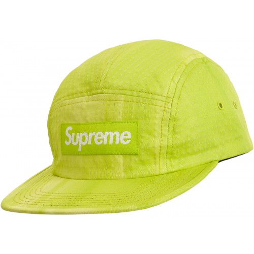 Supreme Tie Dye Ripstop Camp Cap Lime