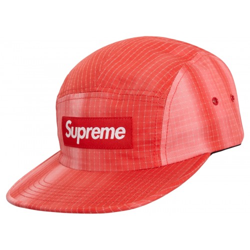 Supreme Tie Dye Ripstop Camp Cap Red