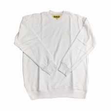 Golf Mini Logo Crewneck White