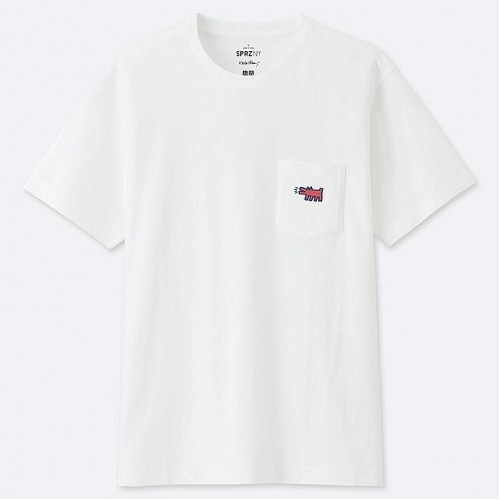 Uniqlo SPRZ NY Keith Haring White Tee