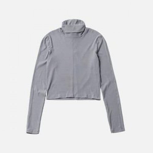 Kith Women Brynn L/S Turtleneck Light Grey