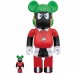 Bearbrick Marvin The Martian Space Jam 400%/100%