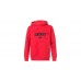 Givenchy Red Distressed Hoodie