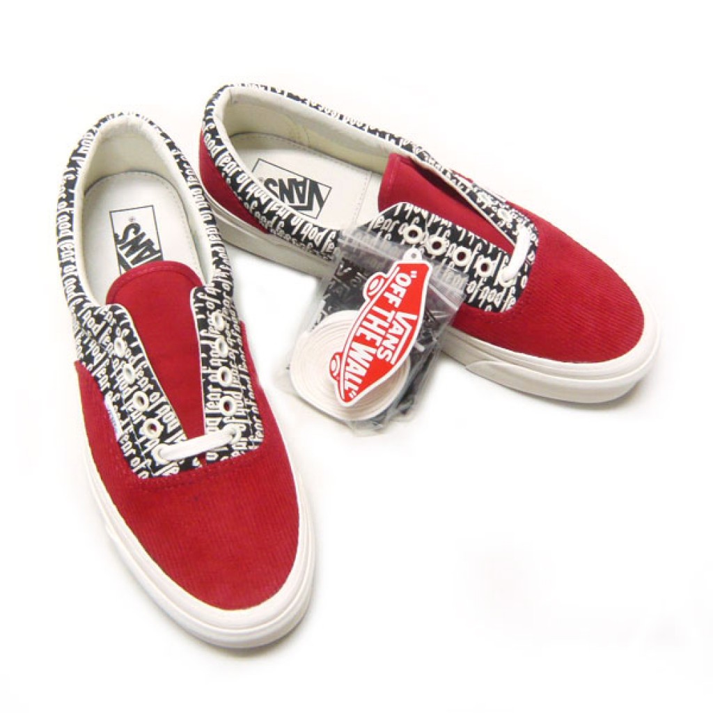 Fog red vans outlet