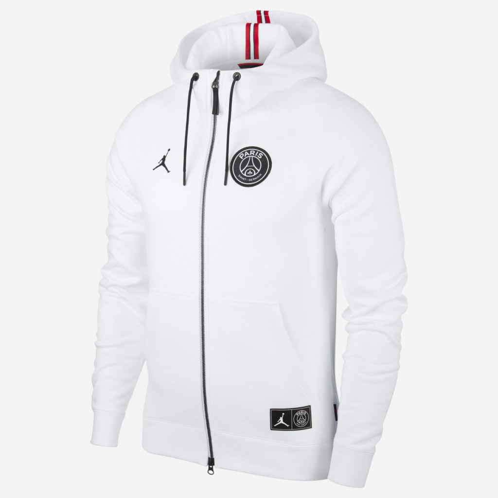 Air Jordan X PSG Full Zipped Hoodie by Youbetterfly